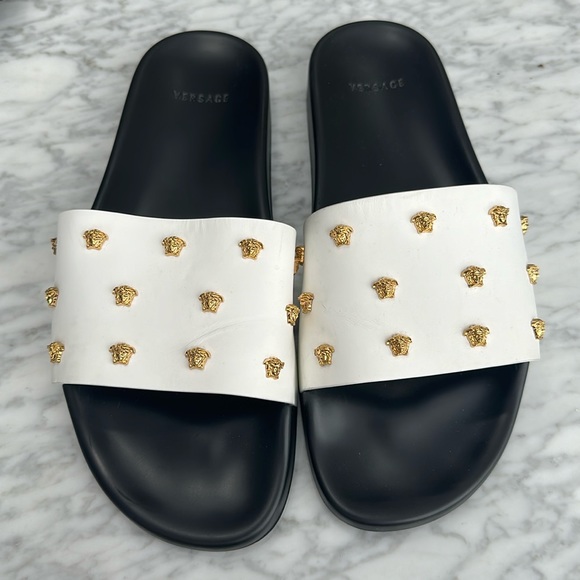 Versace authentic - medusa head embellished slides - Picture 2 of 3
